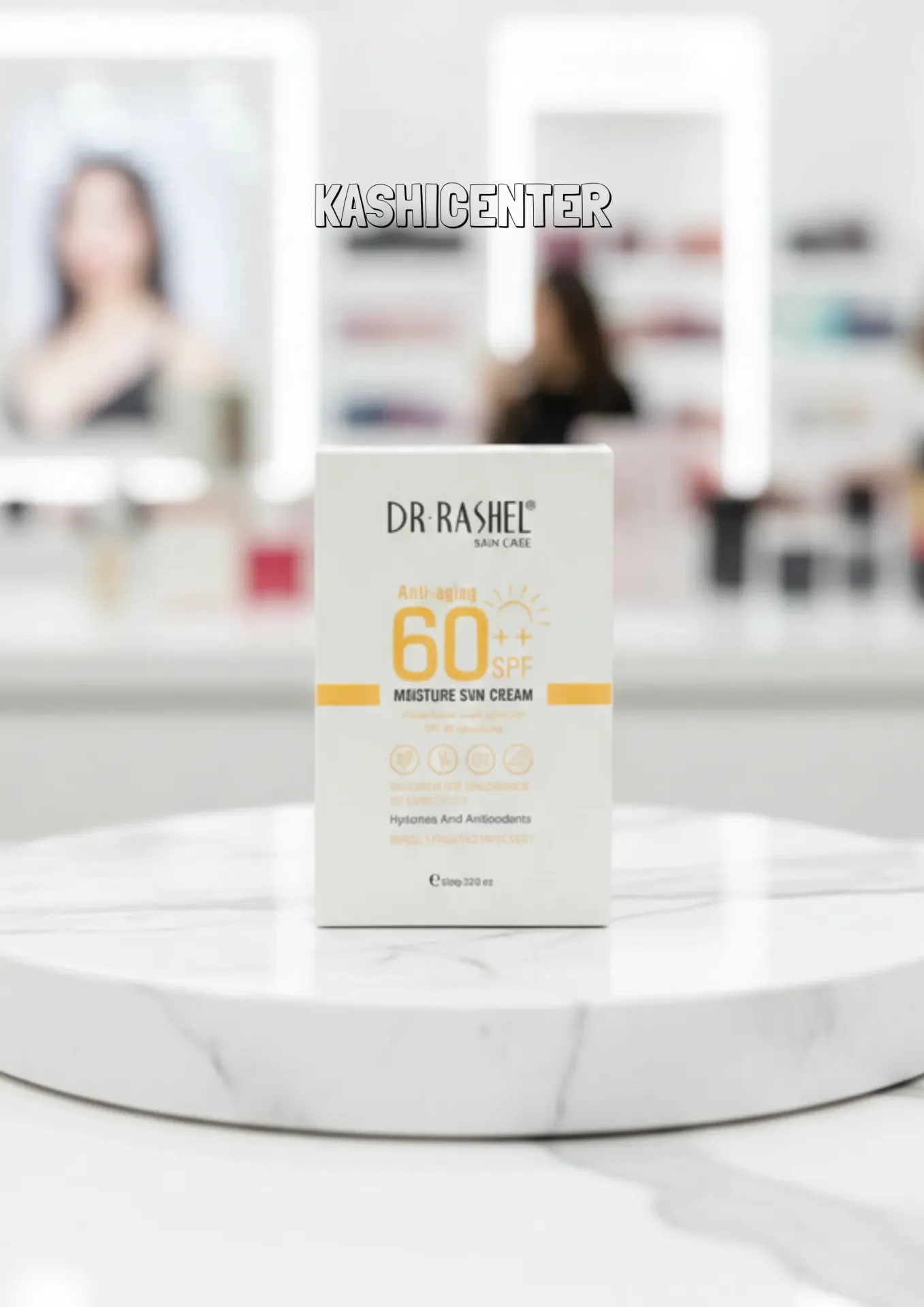 Dr. Rashel Anti-Aging 60 SPF Moisture Sun Cream.