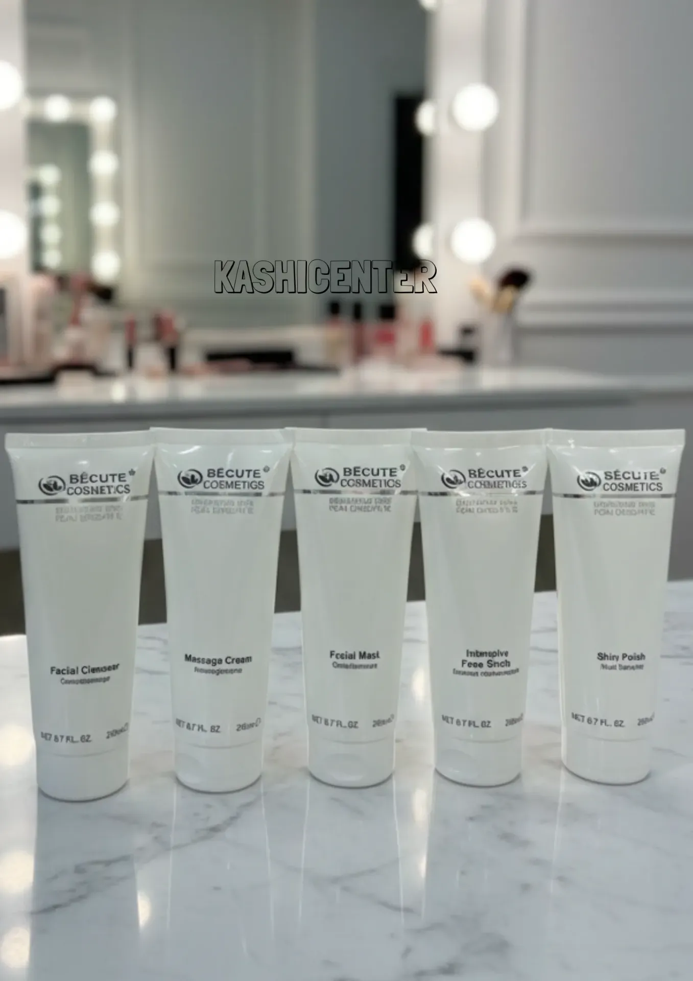 Becute Cosmetics facial care line, often sold as a facial kit.