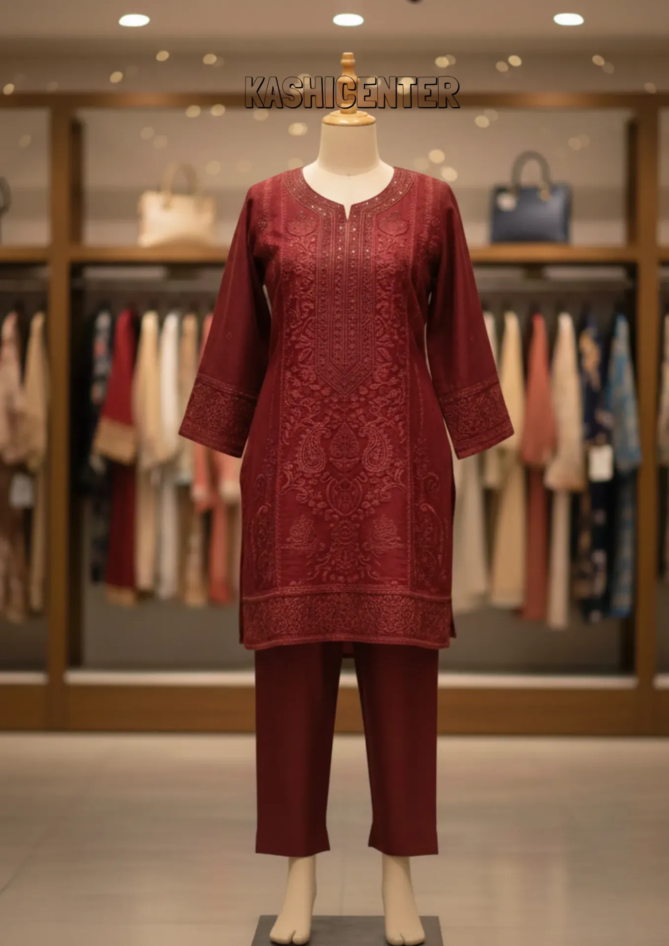 EMBROIDERED LWAN