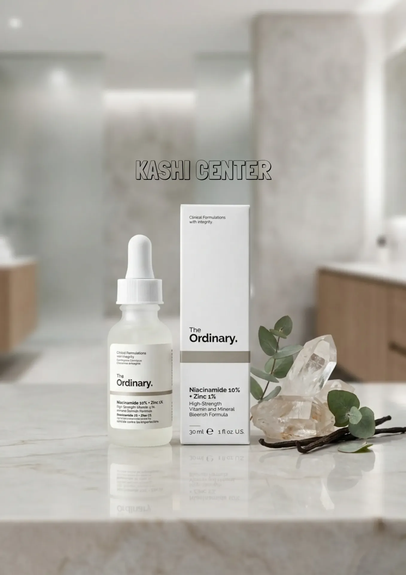 The Ordinary Niacinamide 10% + Zinc 1%.