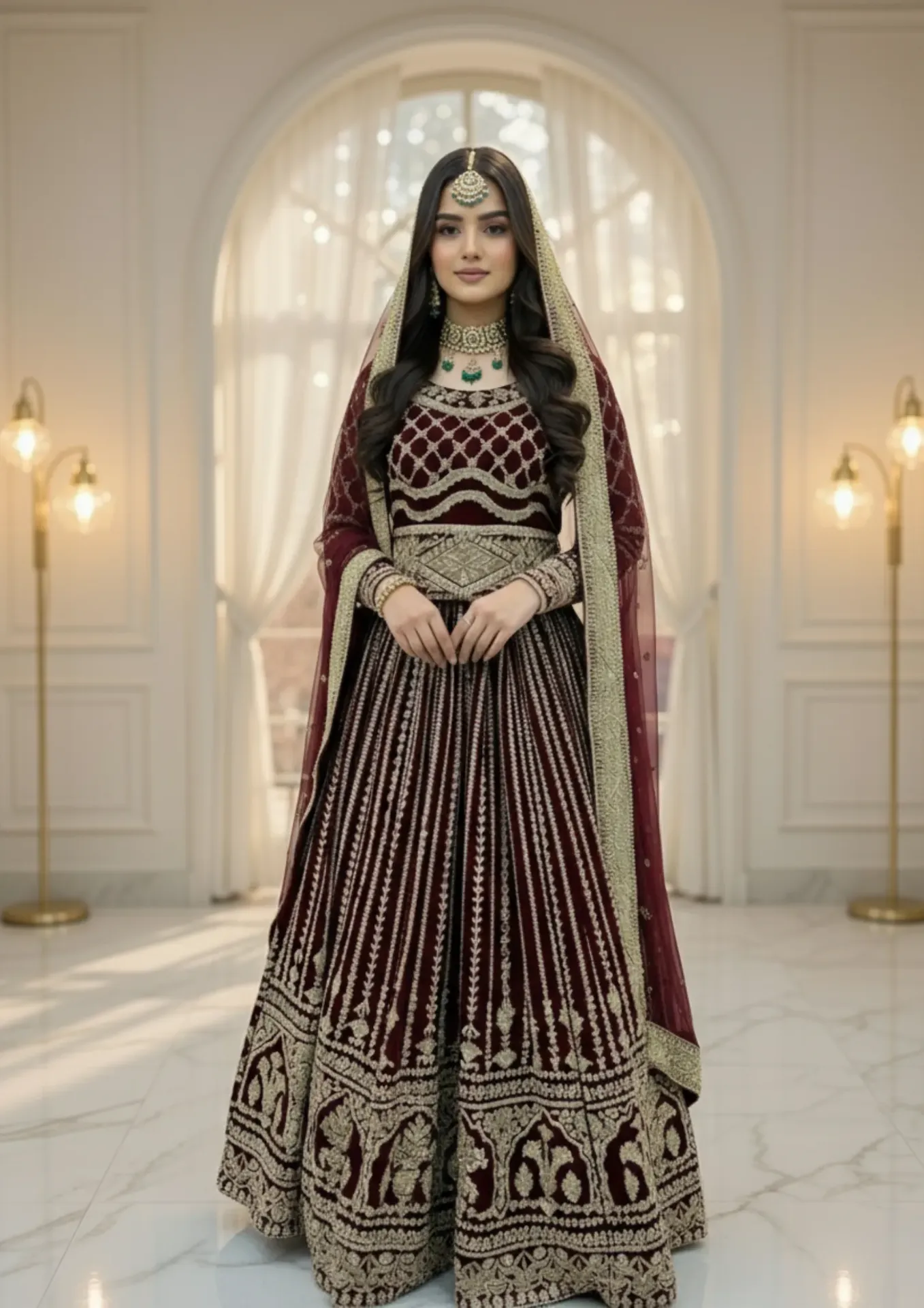 KASHI CENTER WEDDING LEHNGA