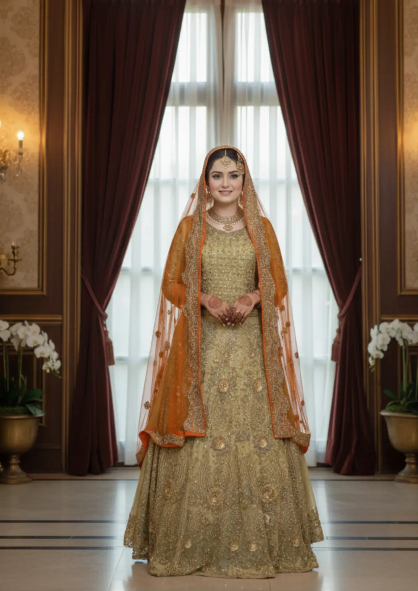 KASHI CENTER WEDDING LEHNGA