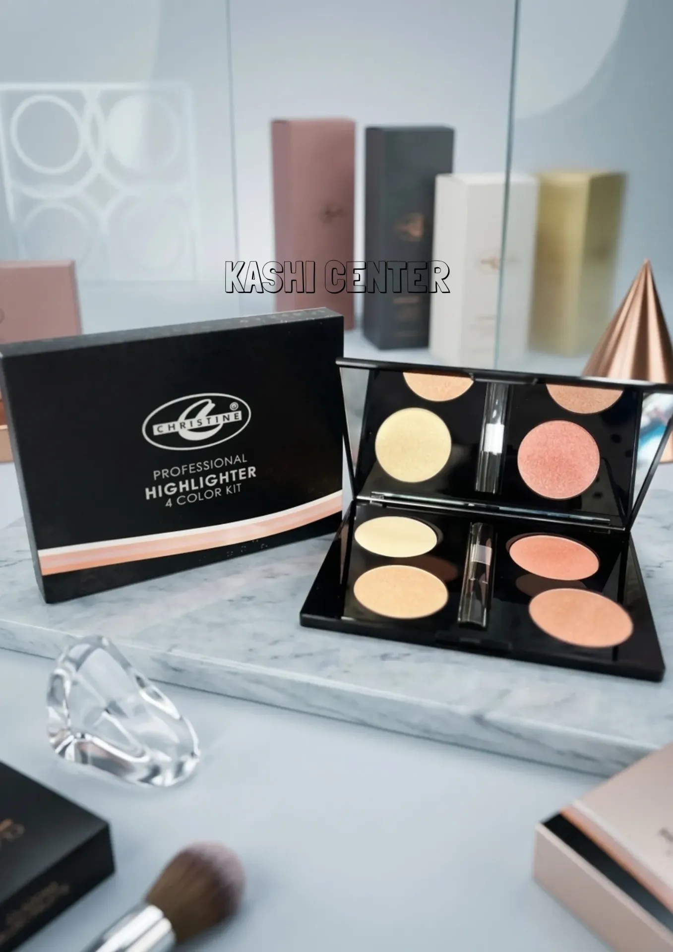Christine Professional Highlighter 4 Color Kit.