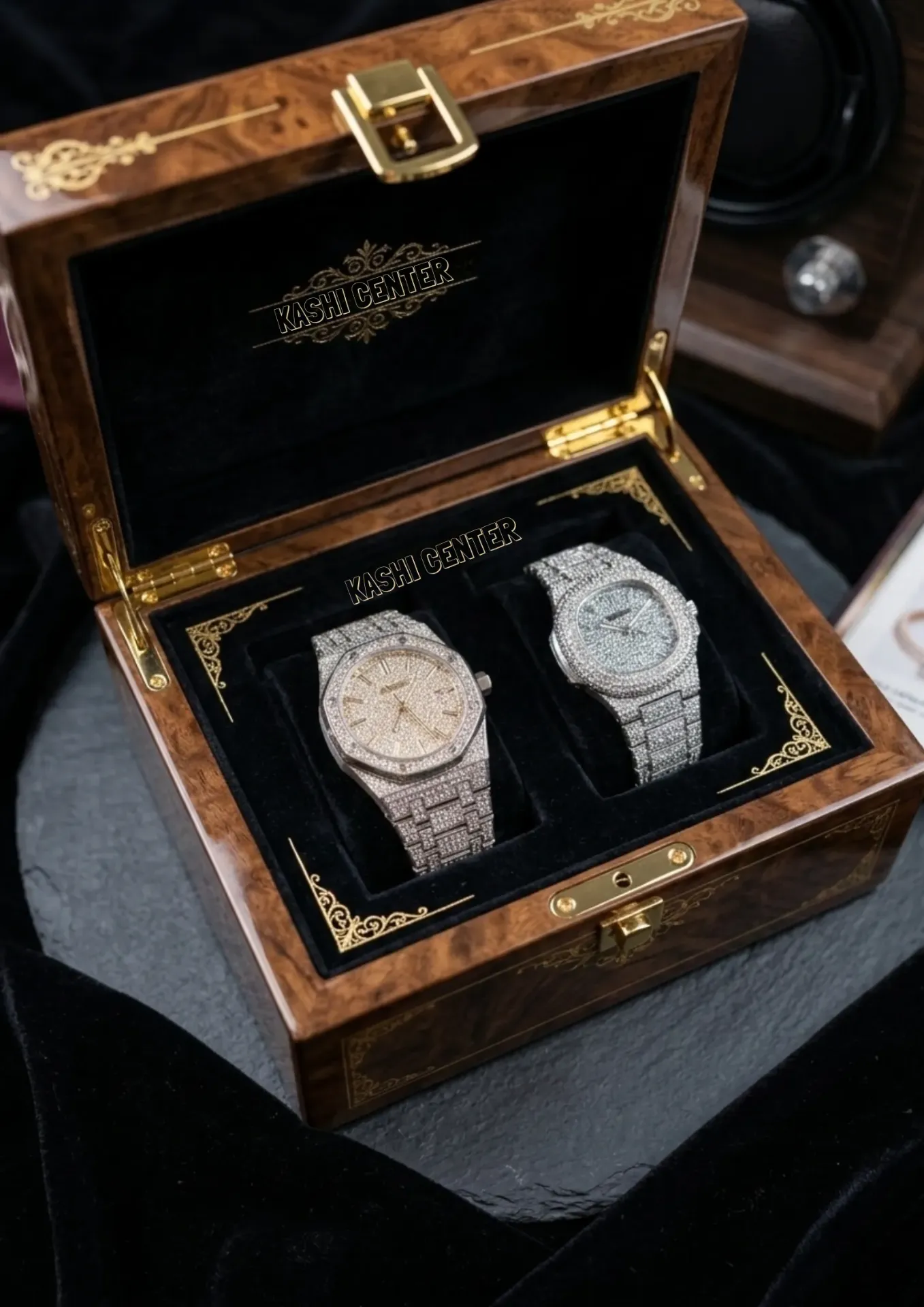 COUPLE DIAMOND WATCH