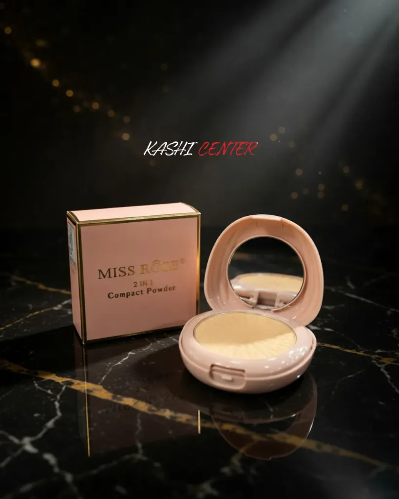 Miss Rose 2 in 1 Compact Powder.