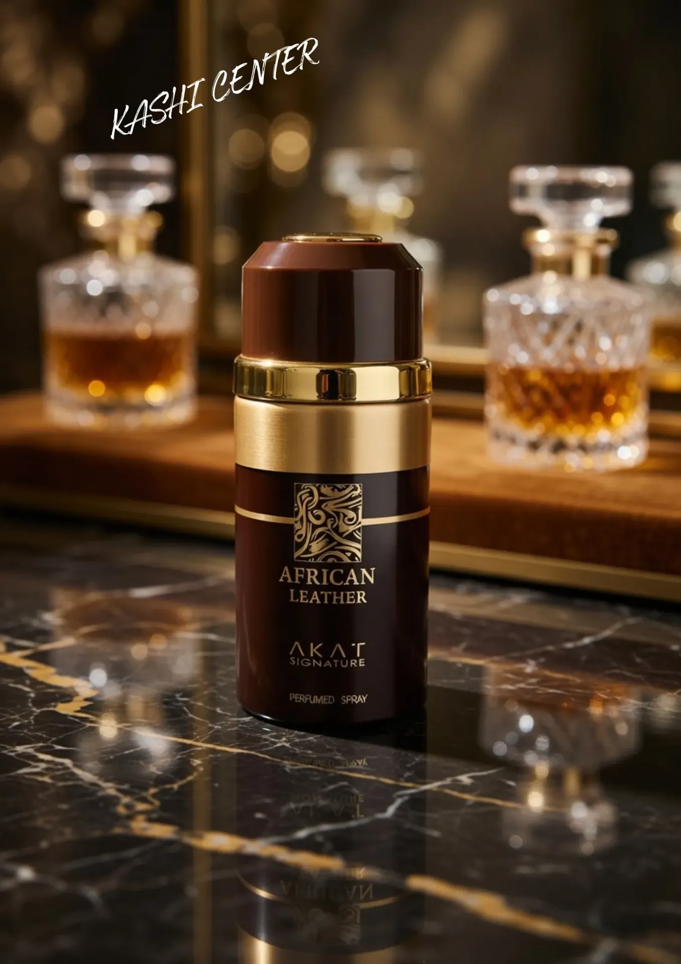 AKAT Signature African Leather Perfumed Spray.