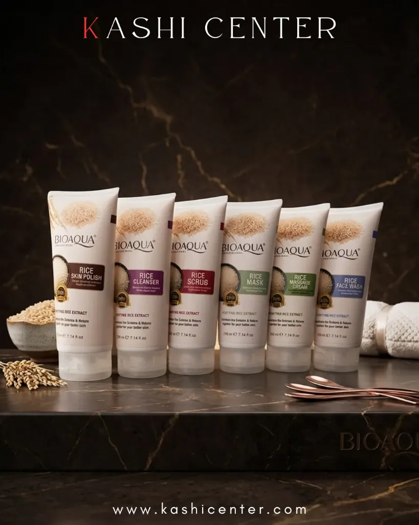 Bioaqua Rice Brightening Organic Skin Care Multipurpose Facial Kit