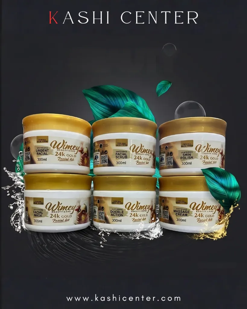Wimey 24K Gold Facial Kit series.