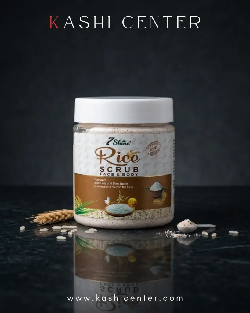 7 Shine Rice Scrub Face & Body.