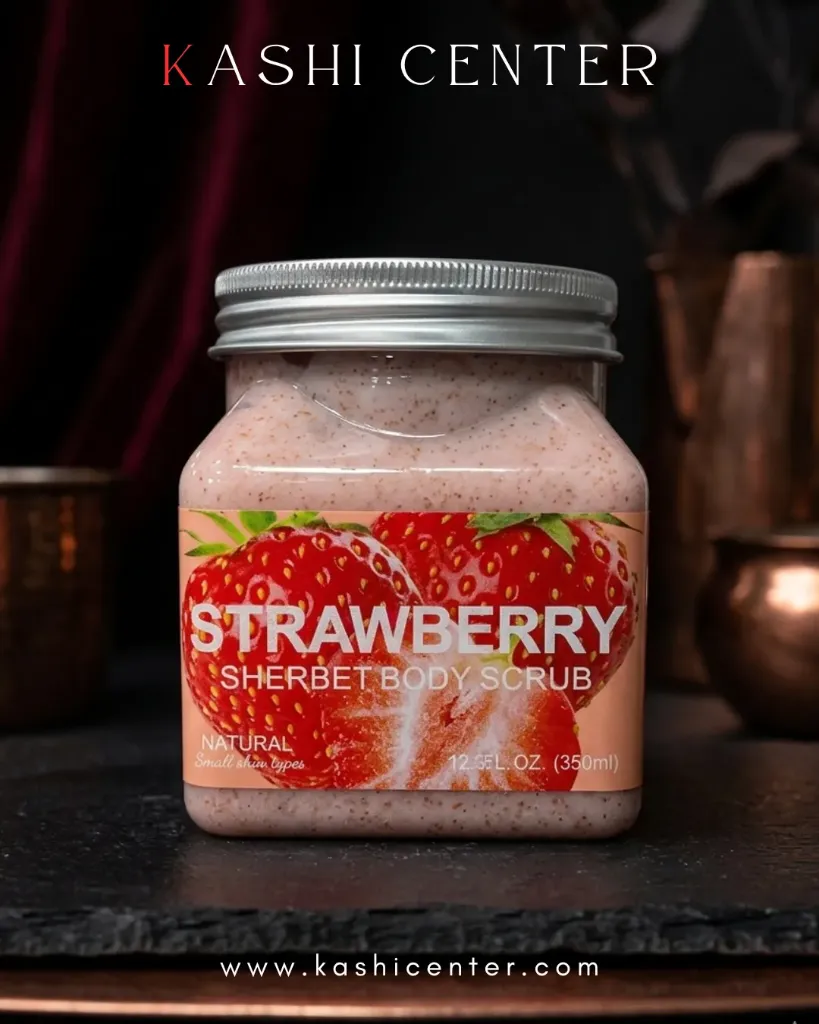Wokali Strawberry Sherbet Body Scrub.