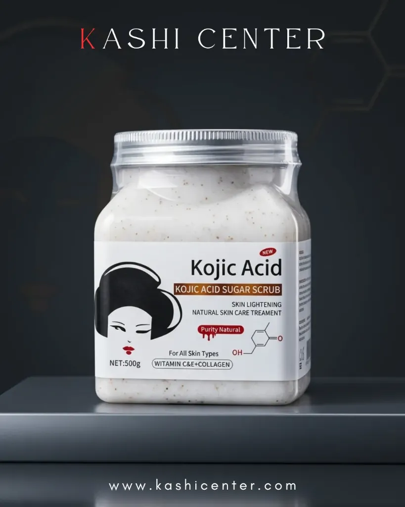 Purity Natural Kojic Acid Sugar Scrub.