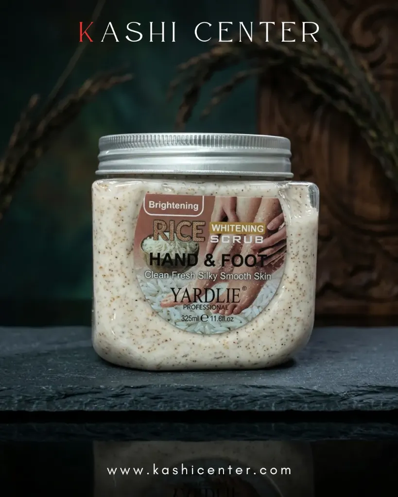 Yardlie Professional Rice Brightening Hand & Foot Scrub.