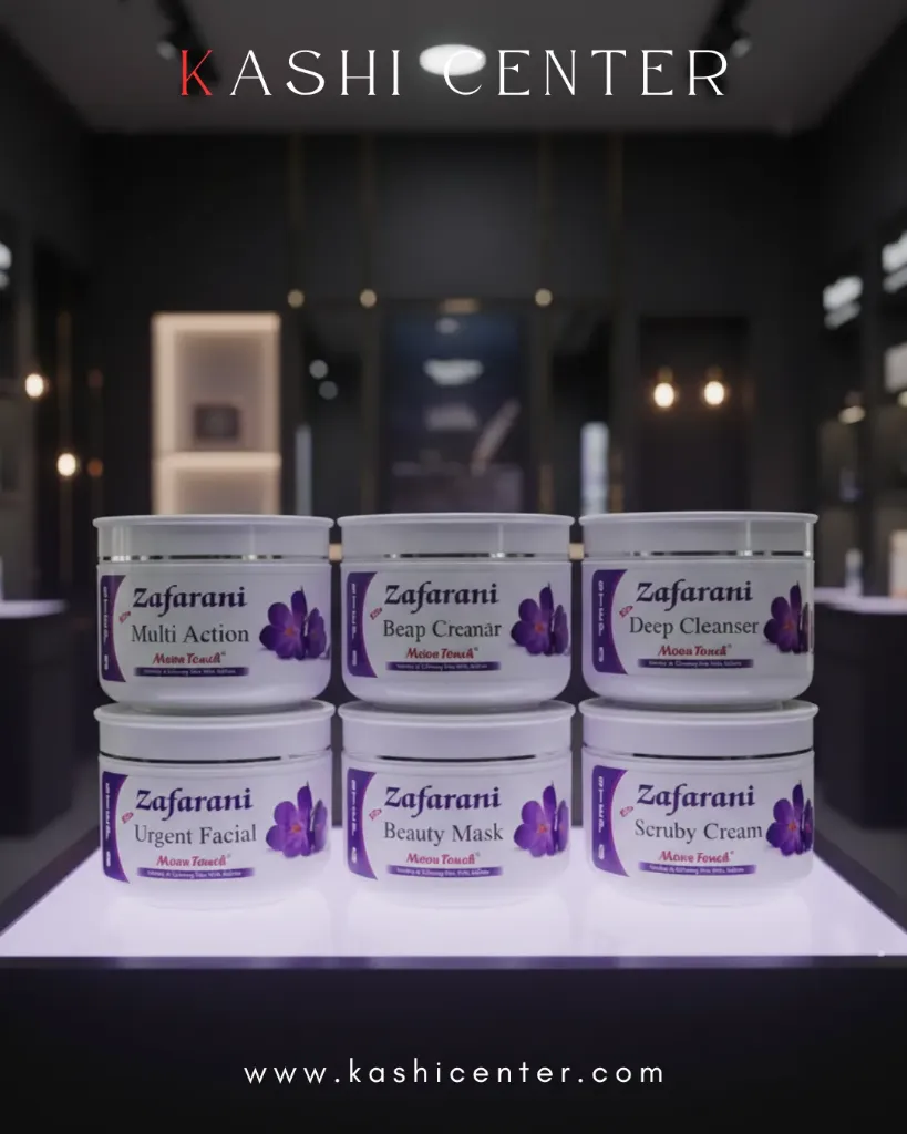 Zafarani Facial Range by Moon Touch.
