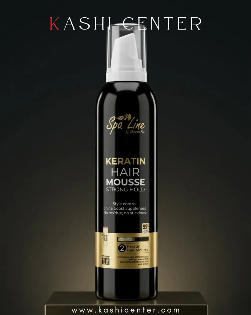 Spa Line Keratin Hair Mousse Strong Hold