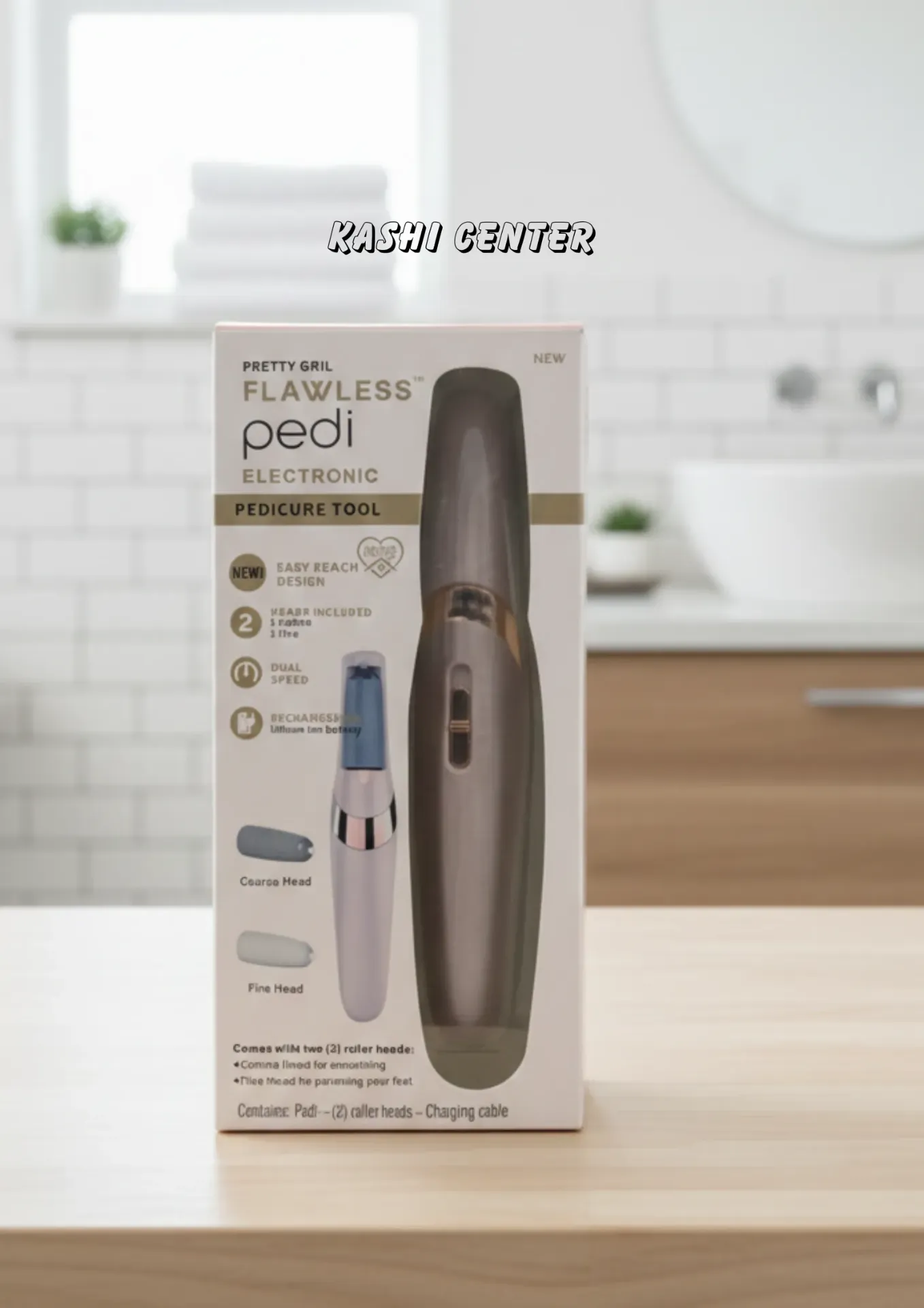 Pretty Gril Flawless Pedi Electronic Pedicure Tool.