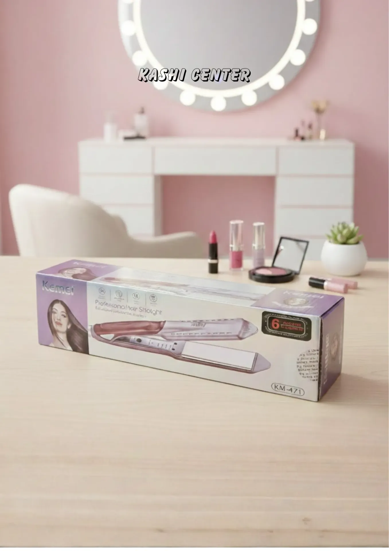 Kemei KM-471 Professional Hair Straightener.