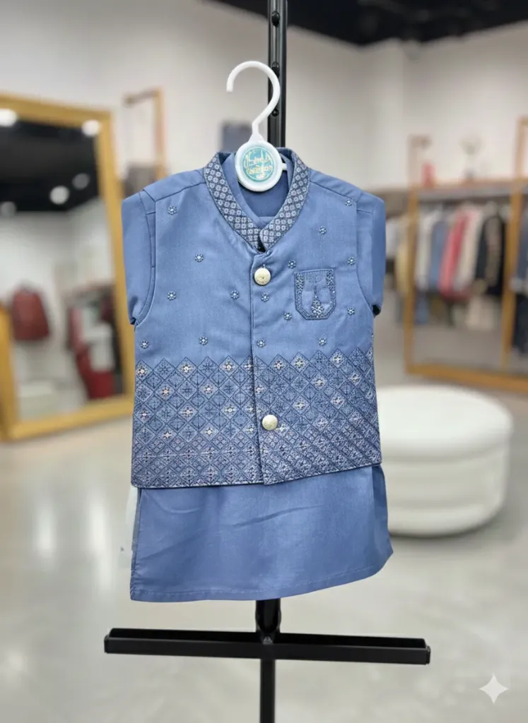 WAIST COAT KURTA PAJAMA